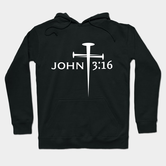 John 3:16 Hoodie by Red Bayou